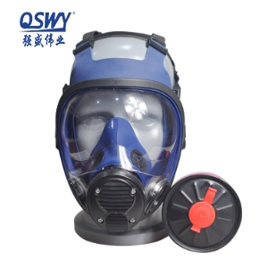1608-C 單(dan)罐防毒全面具(ju)配(pei)濾罐 防煙霧面罩